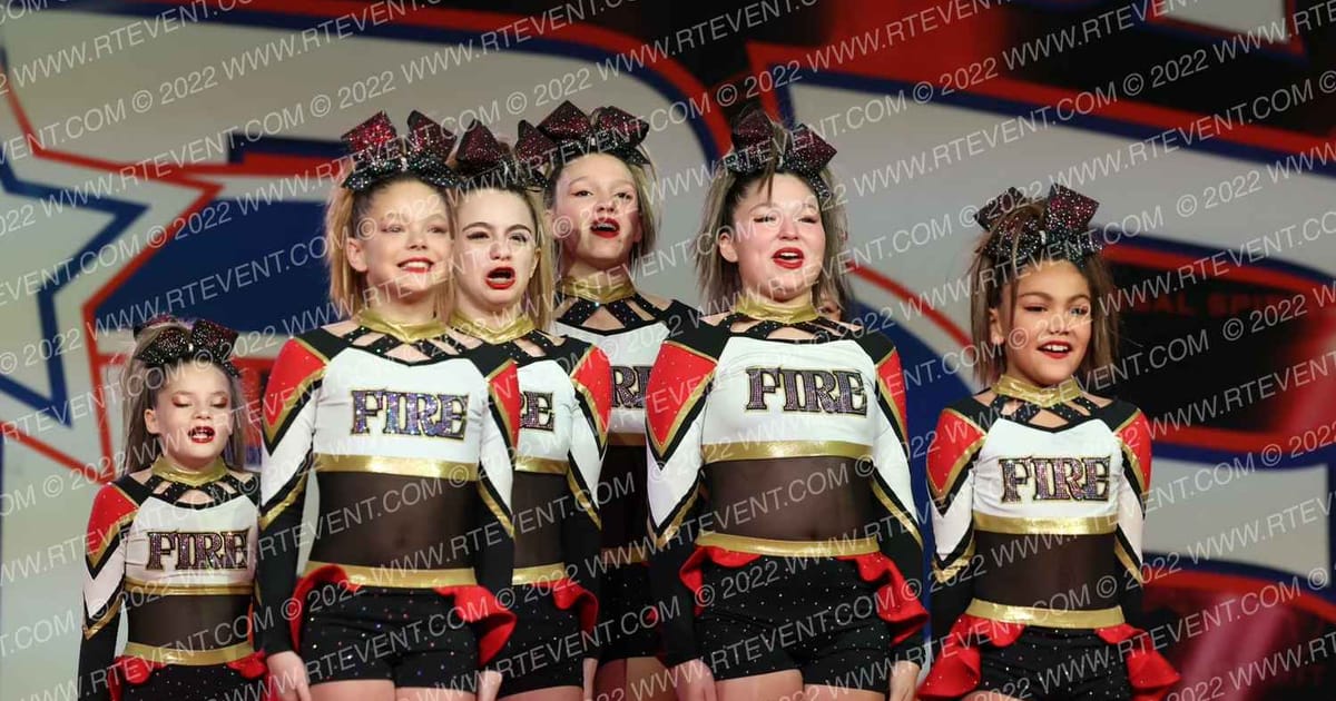 Fire Cheer Allstars Reckless · Spirit of Hope Grand Nationals