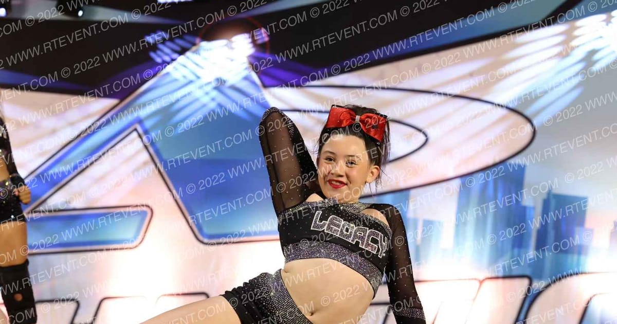 Legacy Premier Cheer Black Widow · Athletic Phoenix Nationals DIDII
