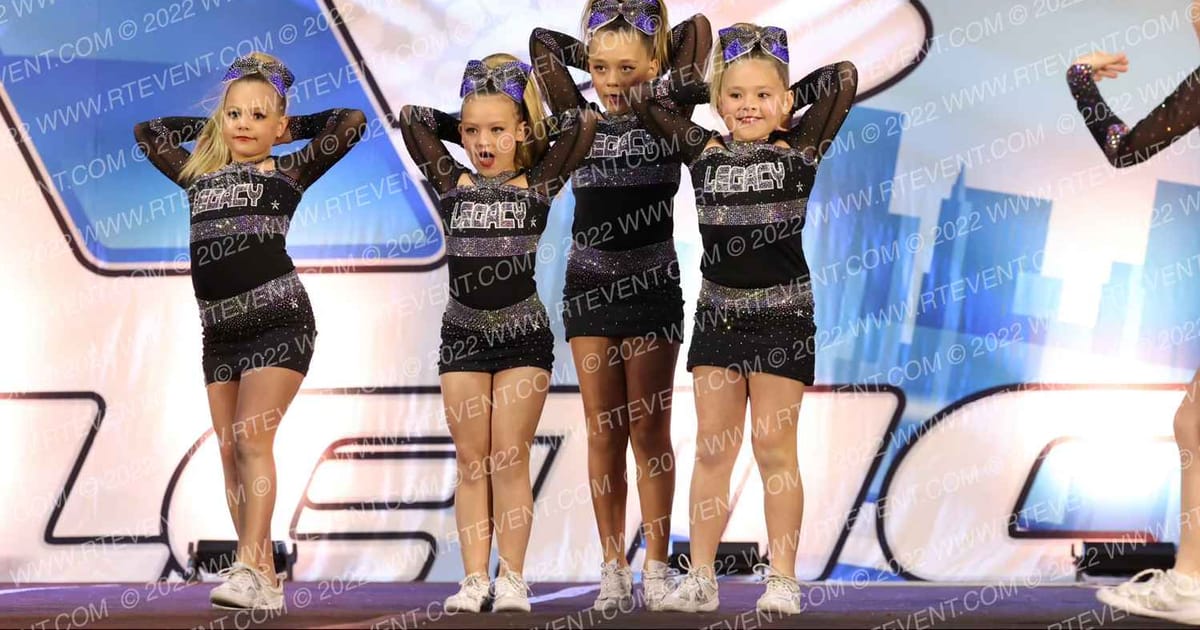 Legacy Premier Cheer Mini Legends · Athletic Phoenix Nationals DIDII