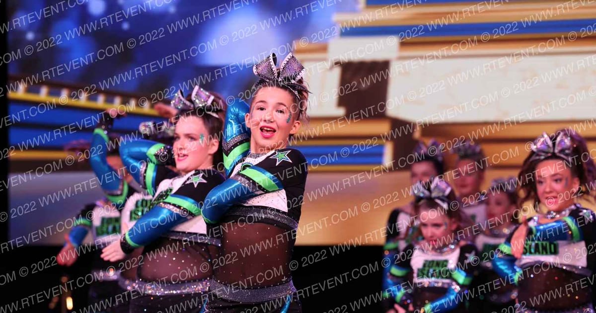 Long Island Cheer Aqua · Foxwoods