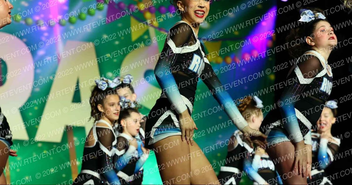 Rock Cheer Company Cheetah Girls · Mardis Gras Grand Nationals