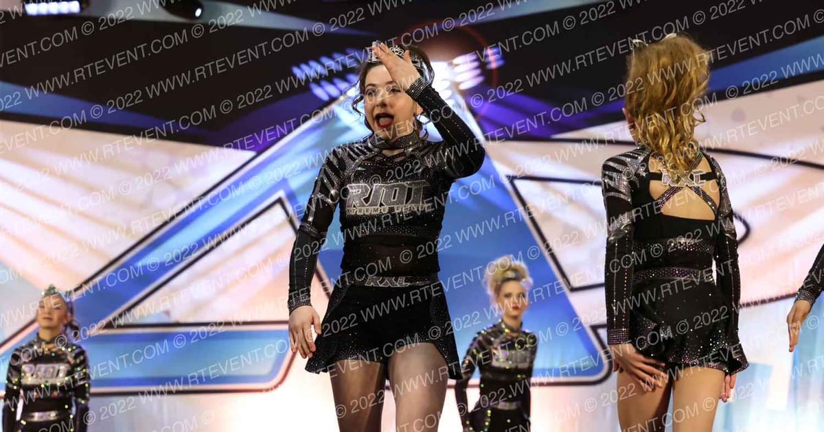 Riot Xtreme Cheer Reckless · Athletic Phoenix Nationals DIDII