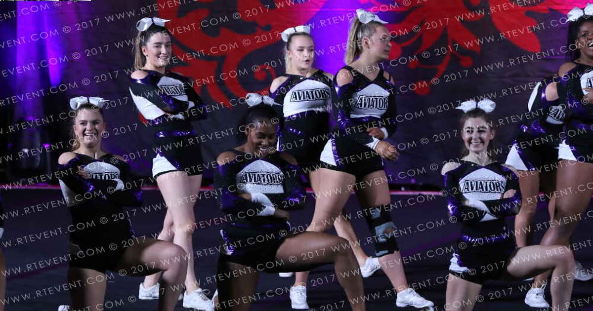 Aviators Cheer Mavericks · Heart of London University Nationals