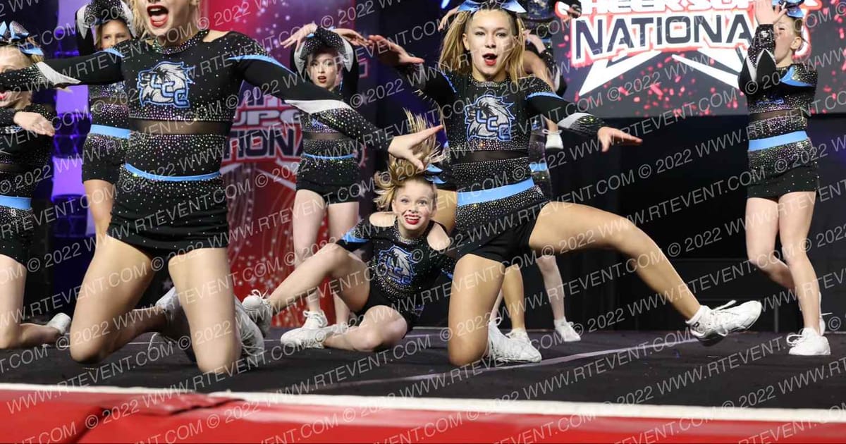 Lions Cheer Company Courage · Jamfest Super Nationals