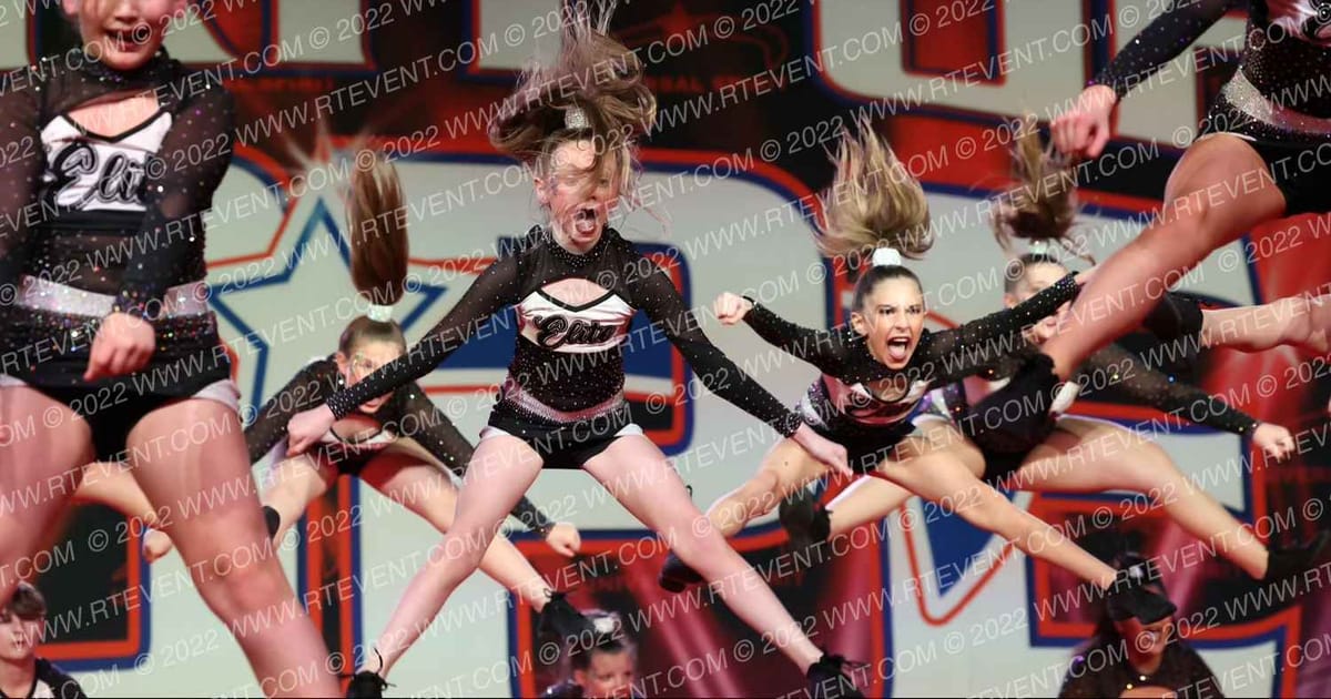Elite Tumbling Center Glow · Spirit of Hope Grand Nationals