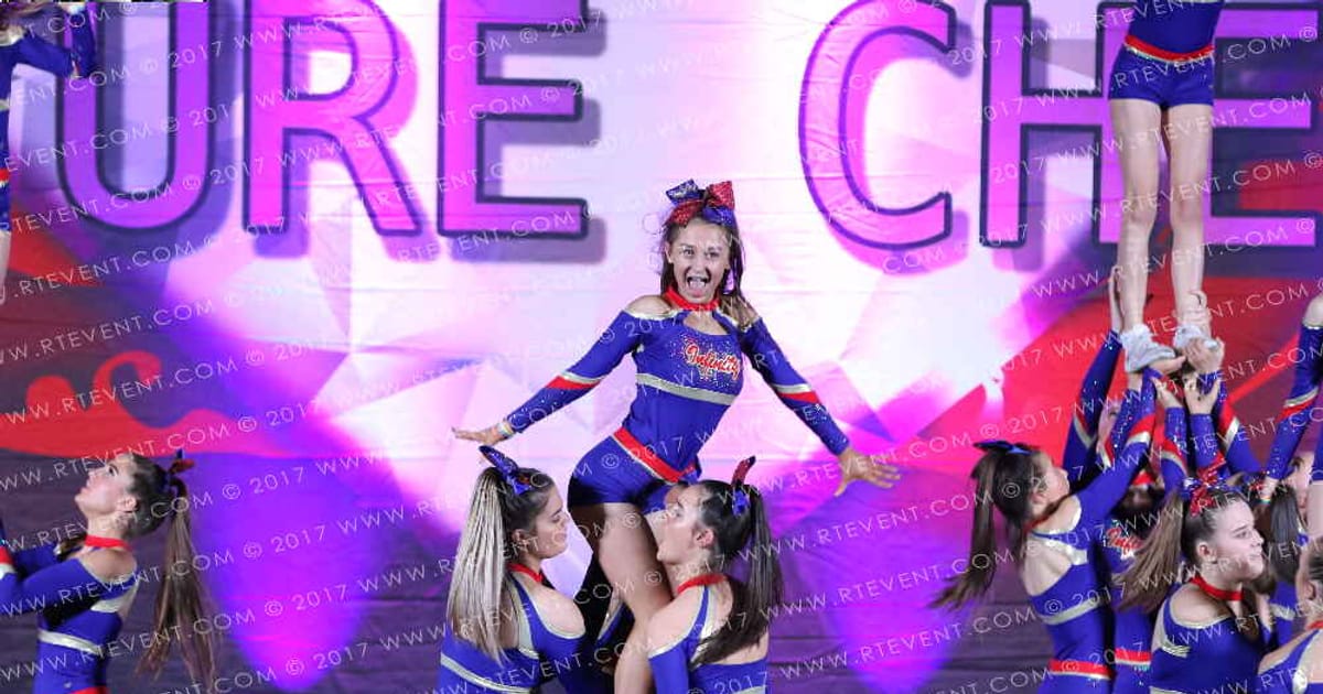 Infinity Cheer & Dance Polaris · Heart of London University Nationals