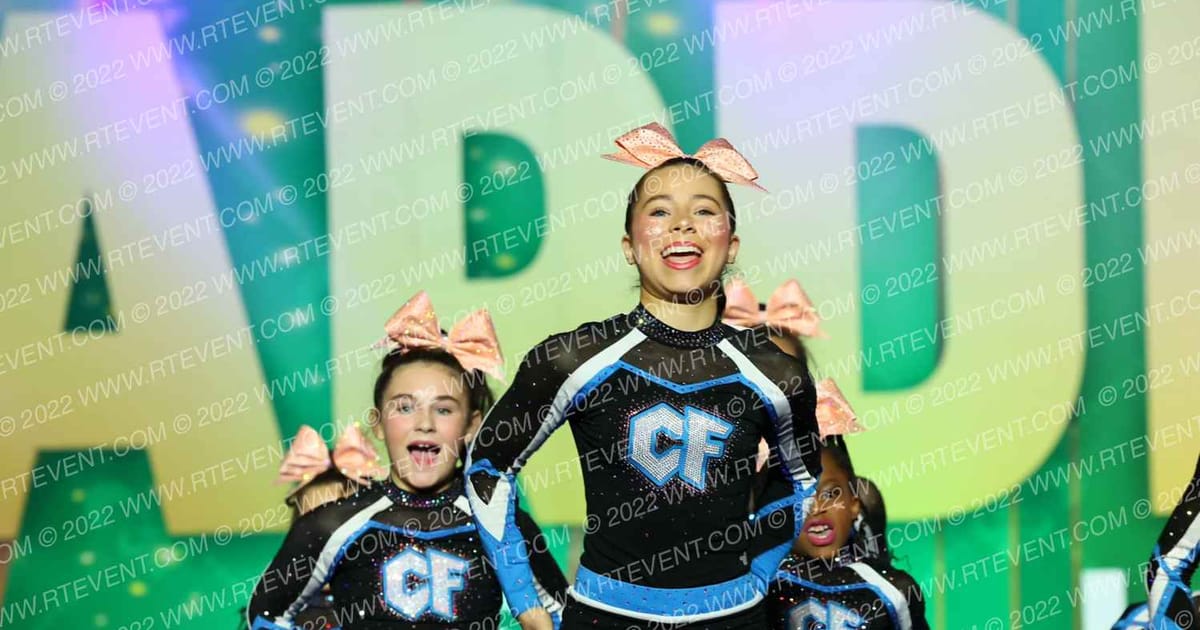 Louisiana Cheer Force Peach · Mardis Gras Grand Nationals