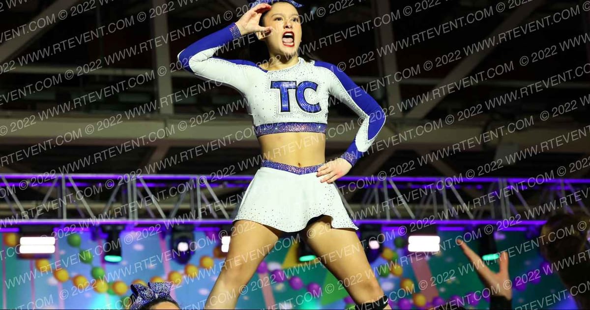 Tumble Cheer Fuzion Chrome · Mardis Gras Grand Nationals