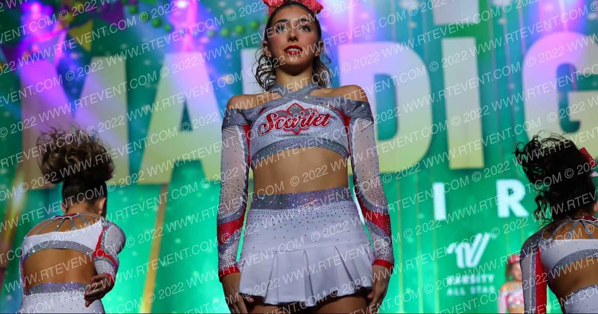 LA Cheerz Allstarz Scarlet · Mardis Gras Grand Nationals