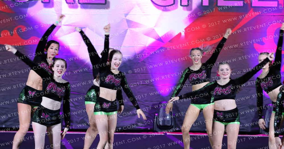 Pixies Cheer Opal · Heart of London University Nationals