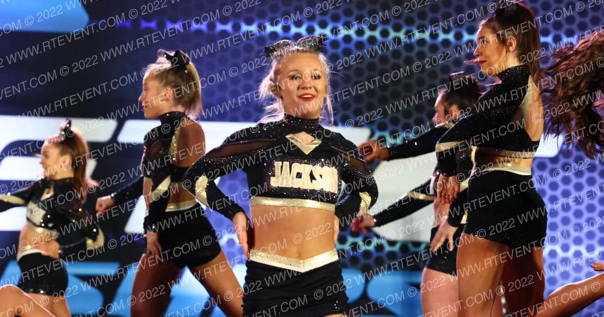 Jackson Cheer Company Black Ops · Athletic Championships Chattanooga Nationals DIDII