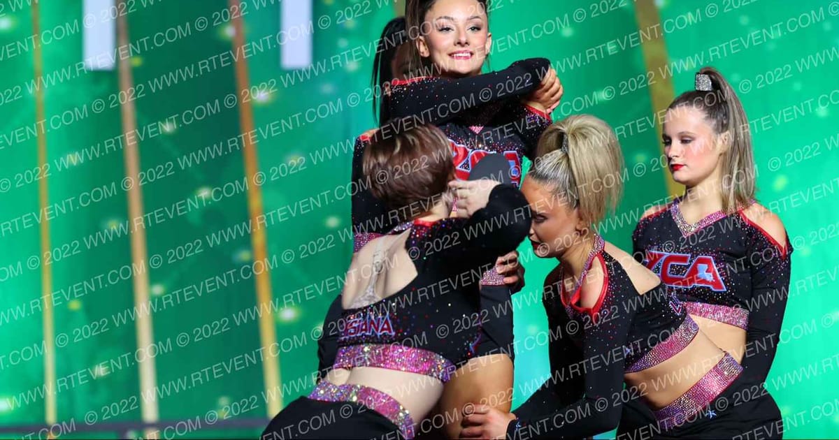 Zachary Cheer Athletics Lady Red · Mardis Gras Grand Nationals