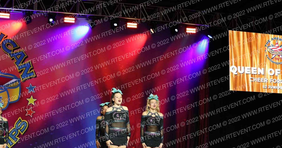 Cheer Force Elite Queen of Hearts · The American Masters Baltimore Nationals