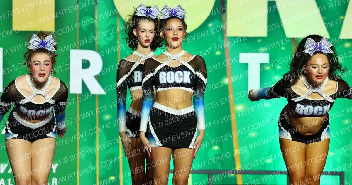 Rock Cheer Company Miss Midnight · Mardis Gras Grand Nationals