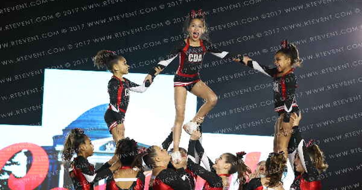 Cheer Dynamics All Stars Black Diamond · Coastal at the Capitol