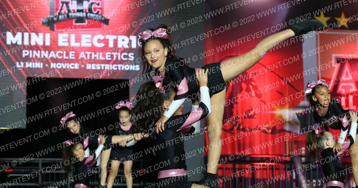 Pinnacle Athletics Mini Electr1c · All Things Cheer Grand Nationals