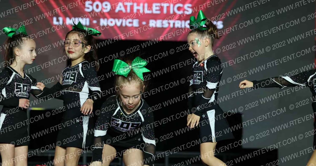 509 Athletics Emeralds · All Things Cheer Grand Nationals