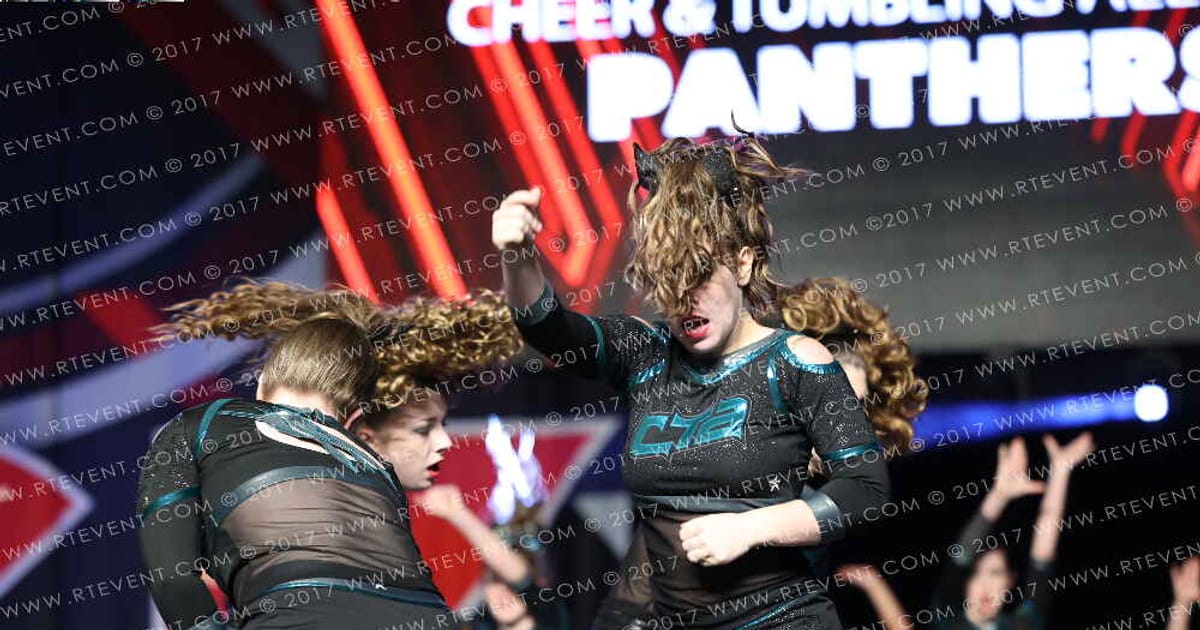 Cheer & Tumbling AllStars Panthers · CHEERAPALOOZA