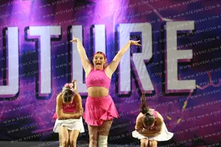 Velocity cheer and dance PINK LADIES