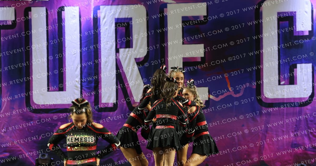 Nemesis Cheer and Dance Cyclones · Treasure Ireland