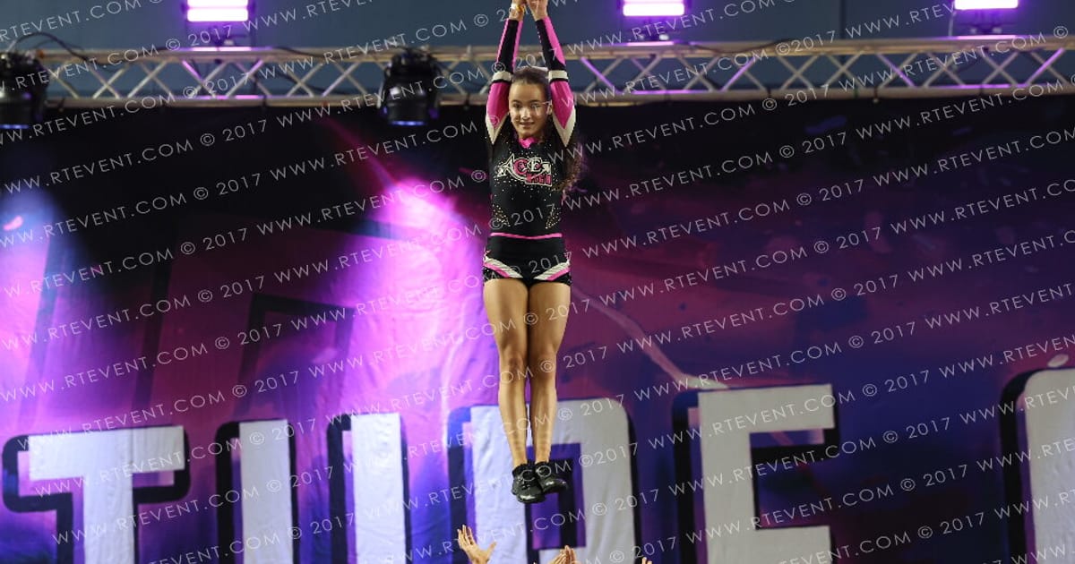 Ace High Cheerleading Senior Level 2 Stunt Group · Treasure Ireland