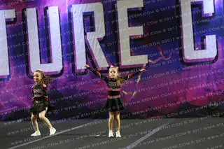 Nemesis Cheer and Dance Evie and Frayah