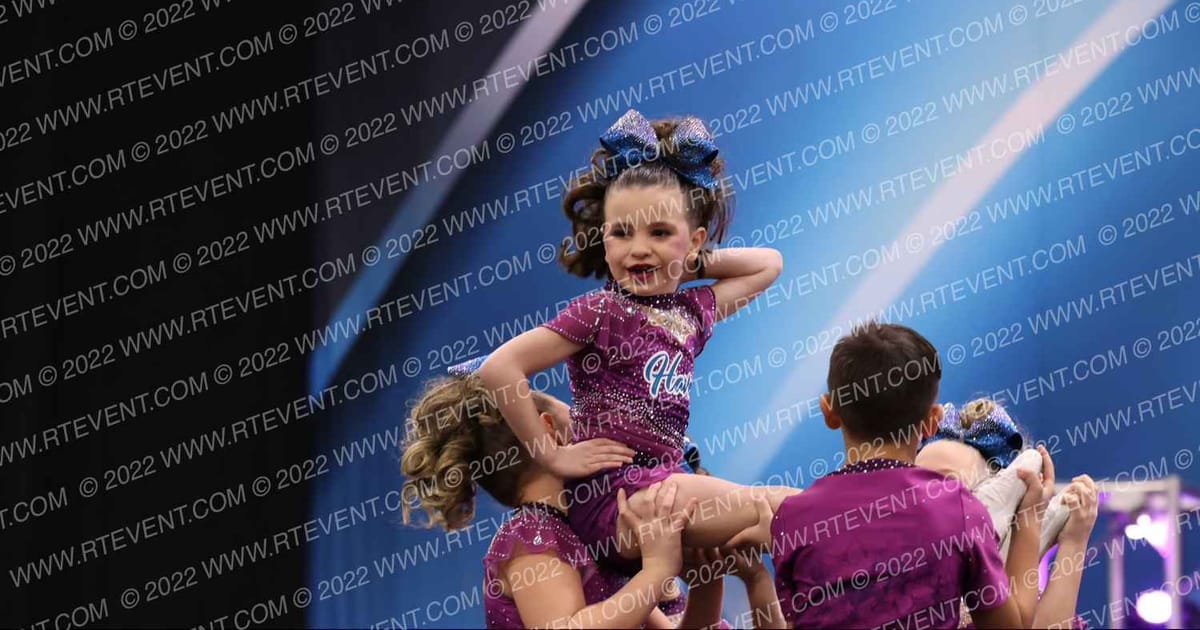 Cheer Haven All-Stars Blue Oasis · Athletic Dance Grand and Cheer Nationals