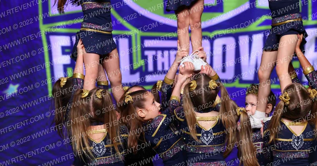 Cheer Force Wolfpack Twinkle · Feel the Power