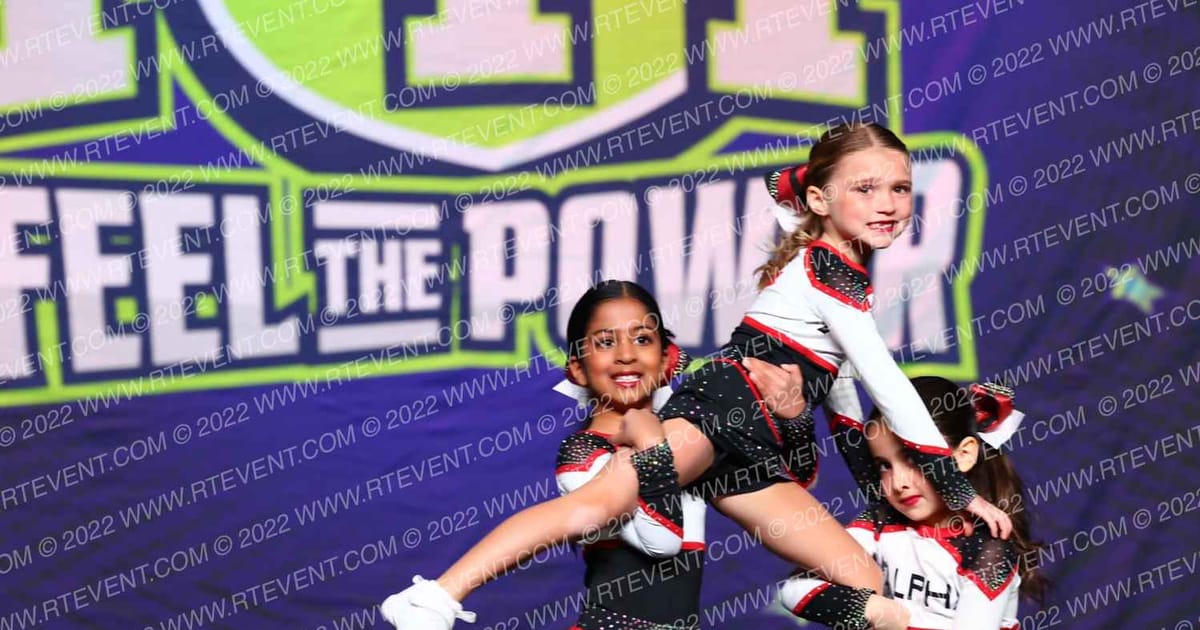 Alpha Cheer Courage · Feel the Power