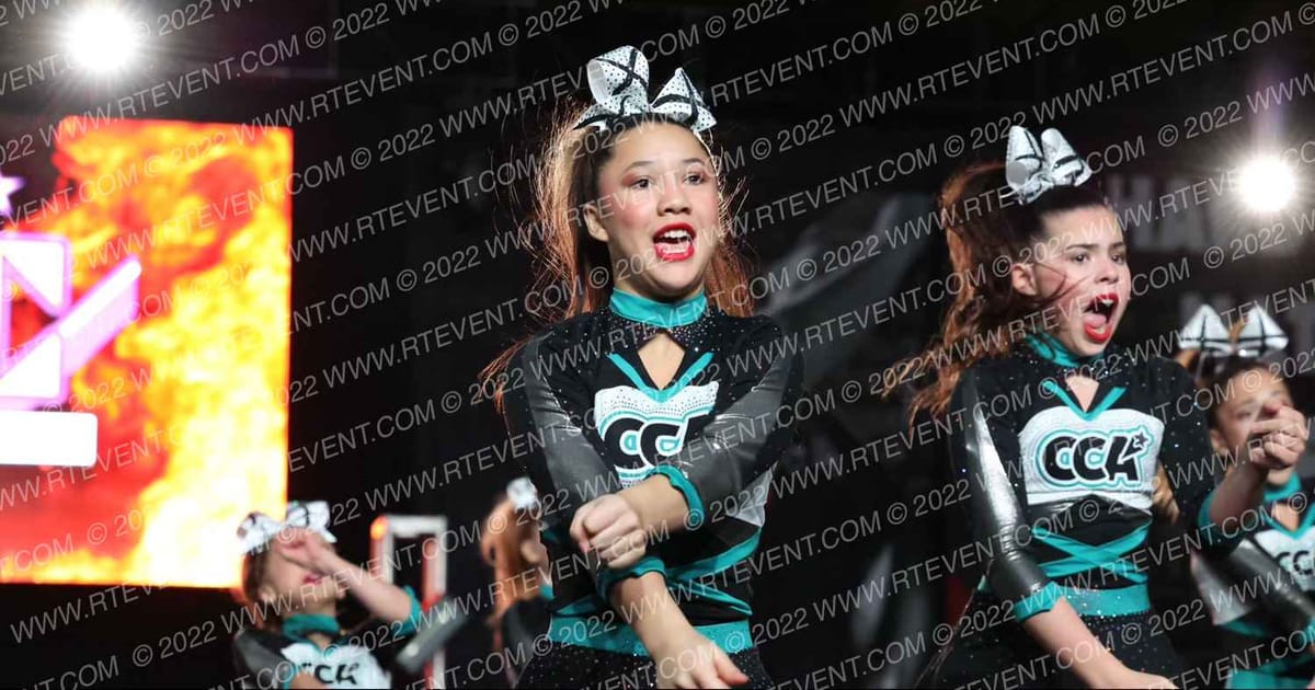 Capitol City Athletics Junior Spice Girls · Hard Rockin Day One
