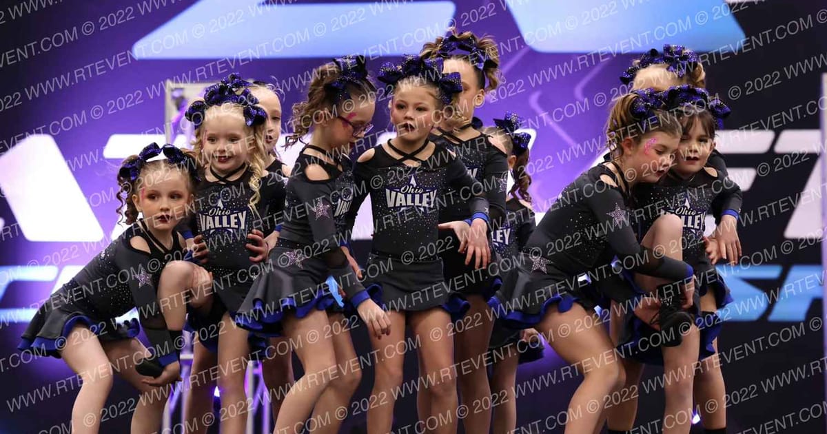 Ohio Valley All Stars Tiny Dazzles · Athletic Dance Grand and Cheer Nationals