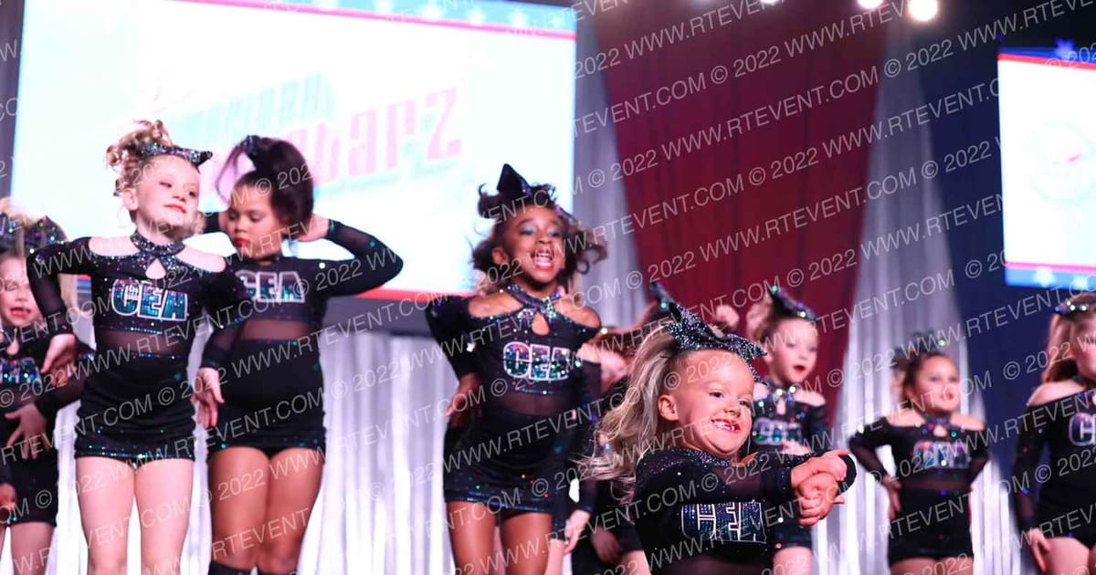 Cheer Extreme - Raleigh Tiny X Sharkies · American Superstarz Raleigh