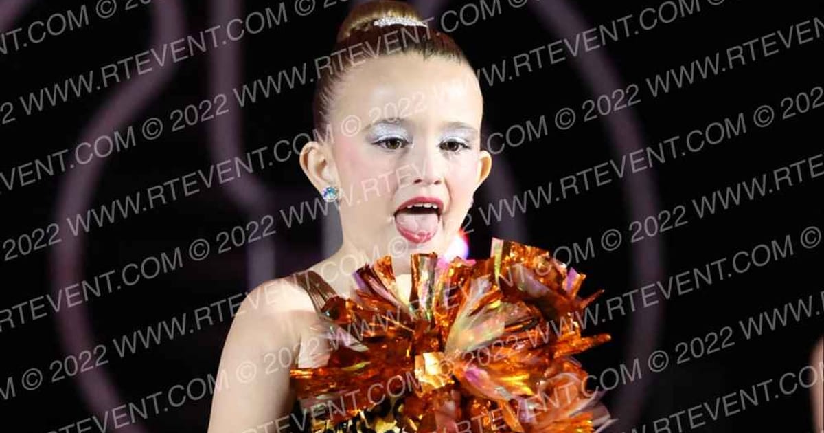 Rainbow Dance Academy TINY ELITE POM · Athletic Dance Grand and Cheer Nationals
