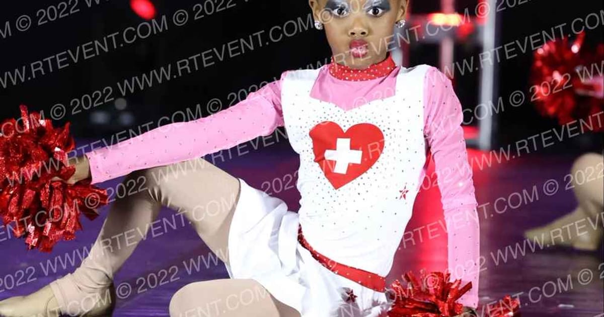 Planet Dance Moonbeam Tiny Pom (small) · Athletic Dance Grand and Cheer Nationals