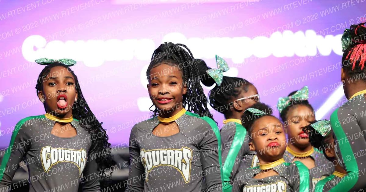 Cougars Competitive Cheer Jags · SU BATB GN