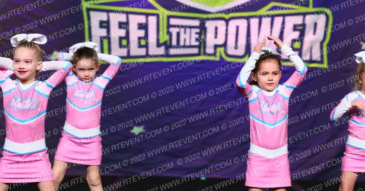 Cheer United Tiny Comets · Feel the Power