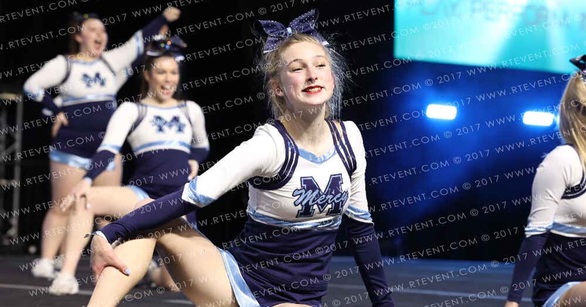 MERCY HIGH SCHOOL · SCHOOL CHEER NATIONALS