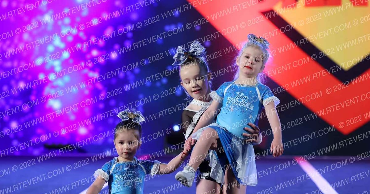 Rock Cheer Company Tiny Princesses · Spirit Sports Nationals