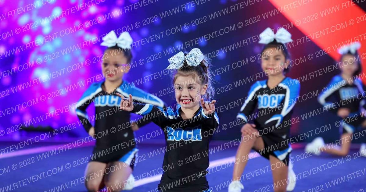 Rock Cheer Company Tiny Stars · Spirit Sports Nationals