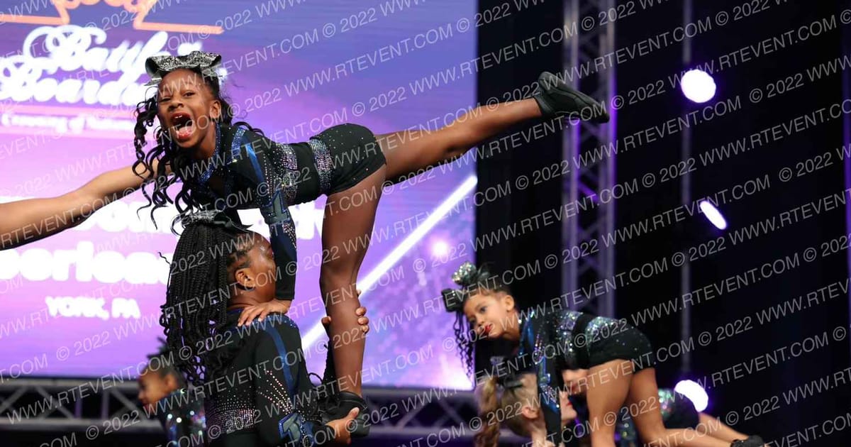 Tri-Town Competitive Cheerleading Cyclones · SU BATB GN
