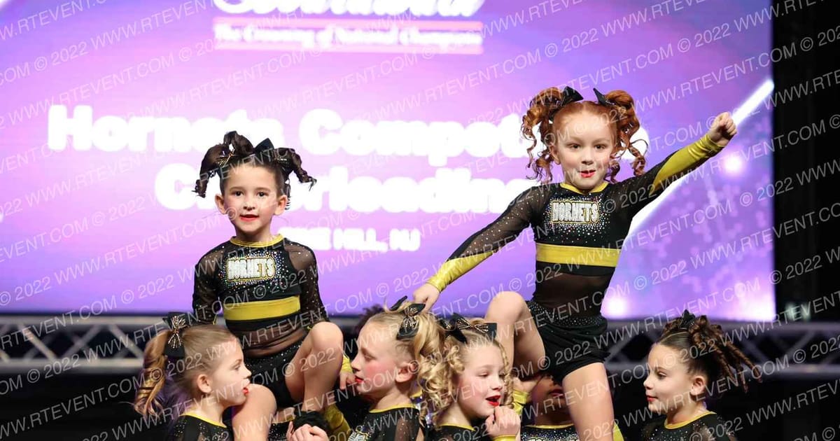 Hornets Competitive Cheerleading Little Honeys · SU BATB GN