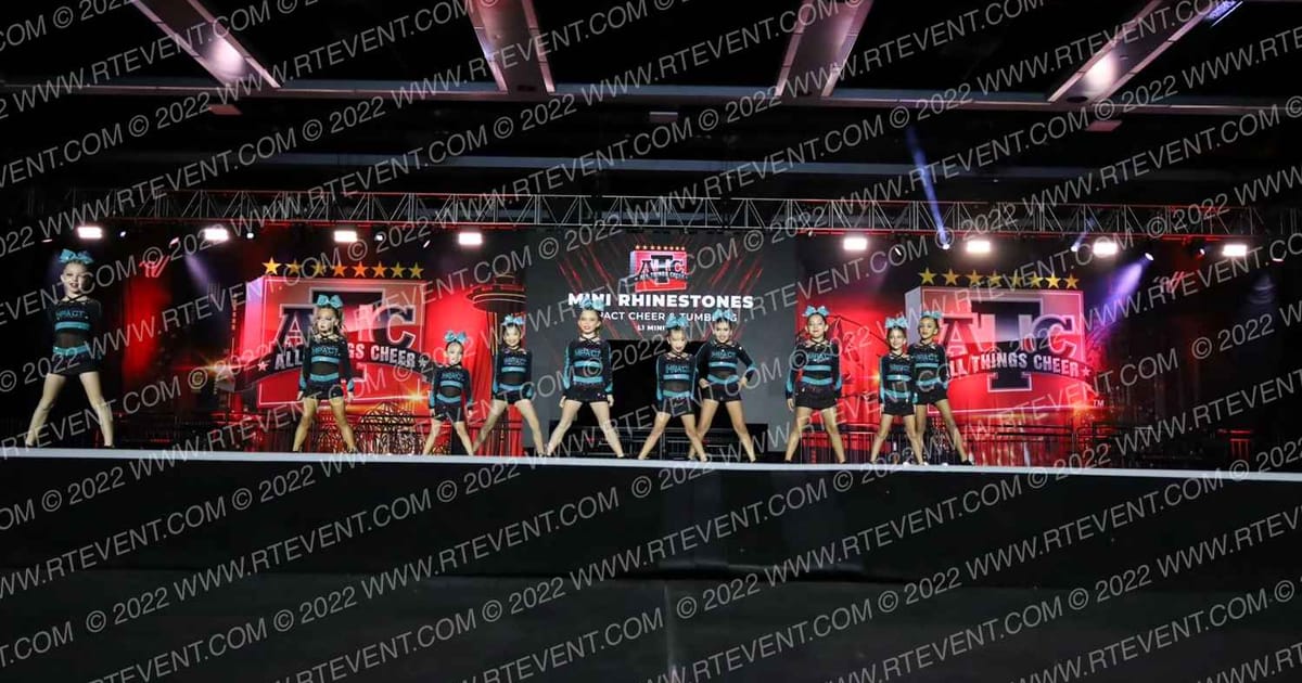 Impact Cheer & Tumbling Mini Rhinestones · All Things Cheer Grand Nationals