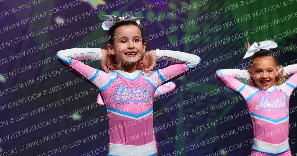 Cheer United Shimmer · Feel the Power