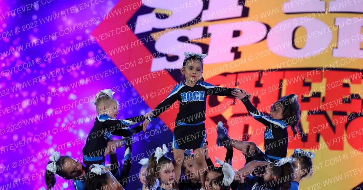 Rock Cheer Company Mini Rockstars · Spirit Sports Nationals