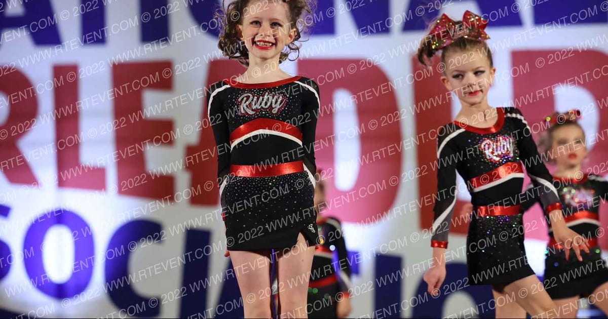 Ruby Red Cheer Red Rebels · NCA Atlanta Classic DI