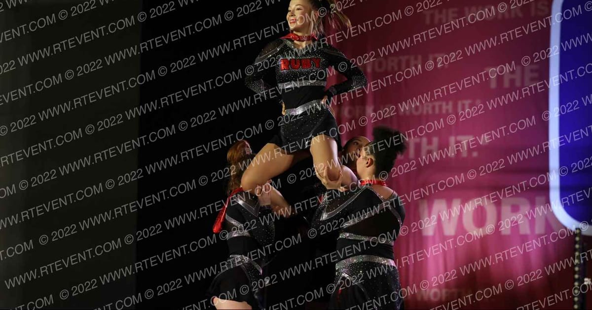 Ruby Red Cheer Royal Rubies · NCA Atlanta Classic DI