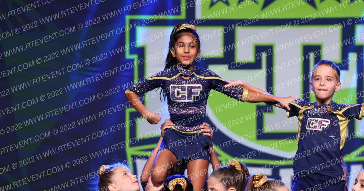 Cheer Force Wolfpack Shimmer · Feel the Power