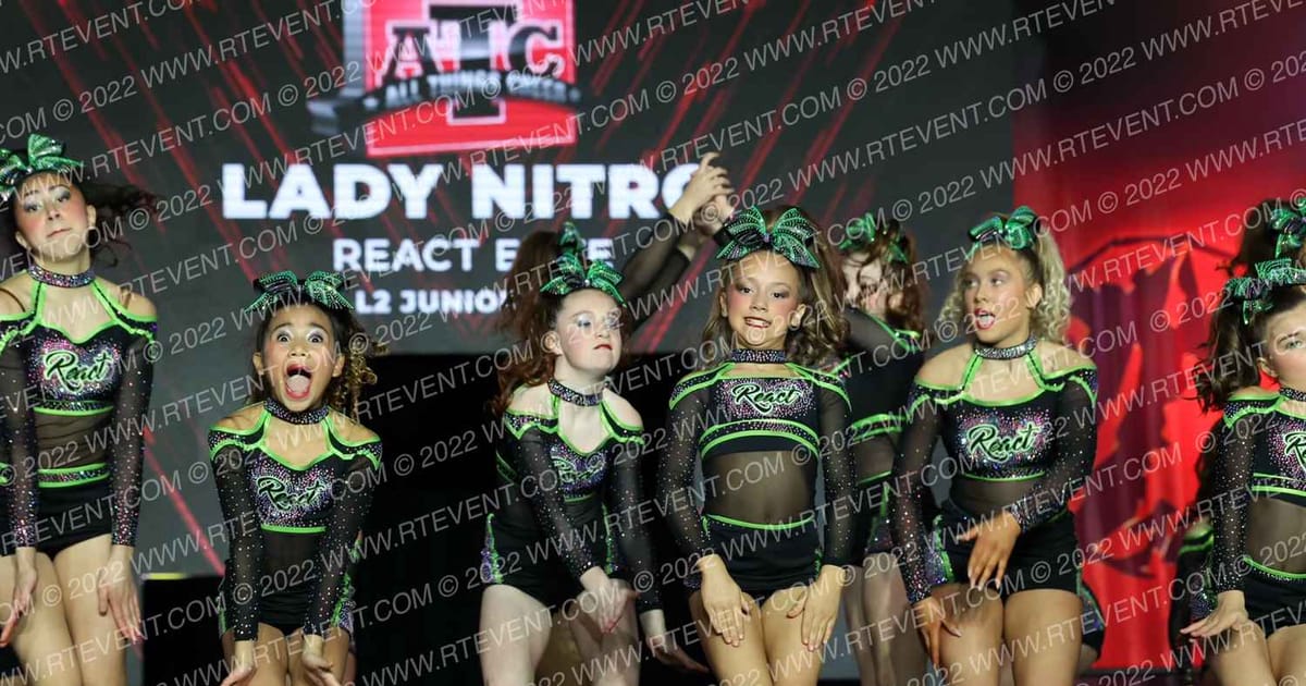 REACT Elite Lady Nitro · All Things Cheer Grand Nationals