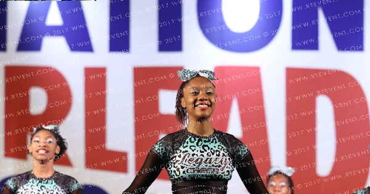 Legacy Cheer Shimmer · NCA Franklin Classic