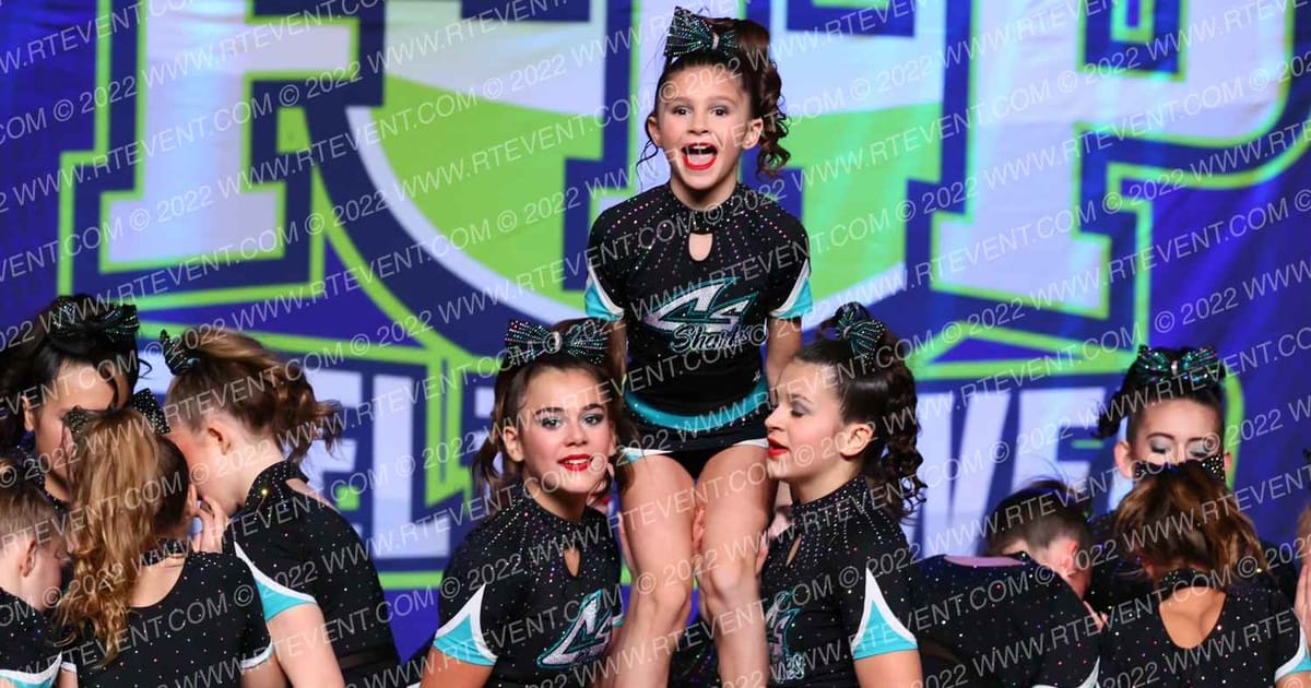 Cheer Sport Sharks - Kitchener Pearl Sharks · Feel the Power